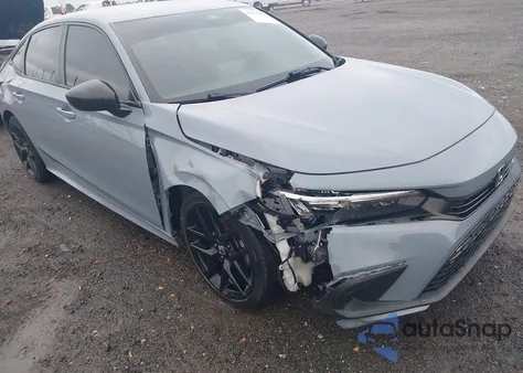 2022 Honda Civic Sport z USA, uszkodzony, nr VIN 2HGFE2F55NH592929